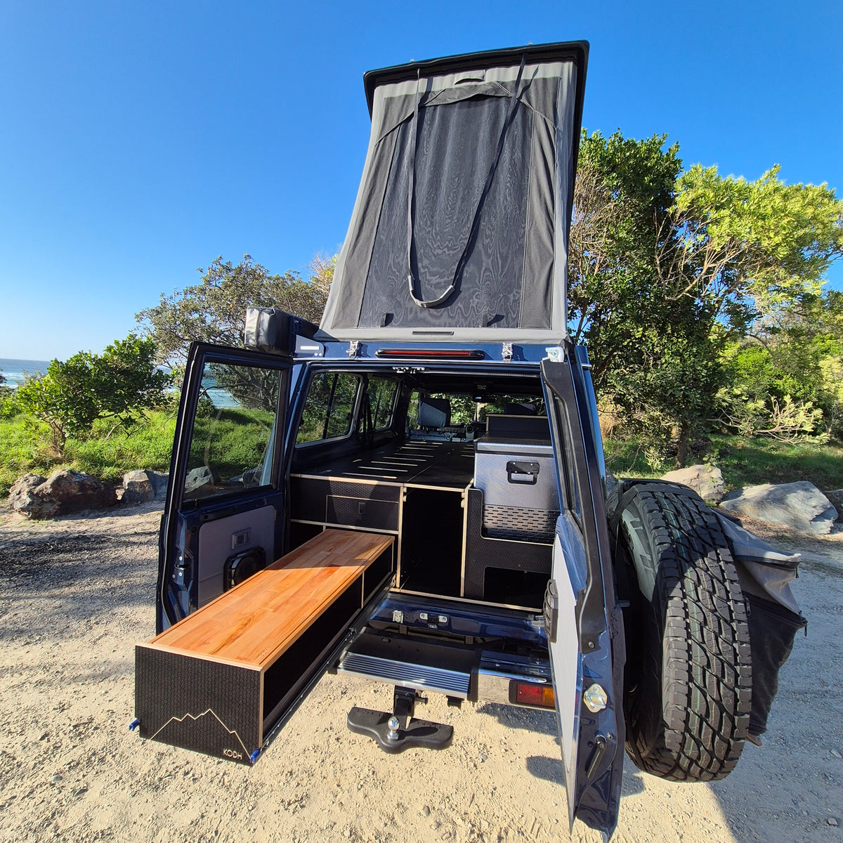 Toyota HiAce & Troopy Camper Kits — KODH Fitouts Australia